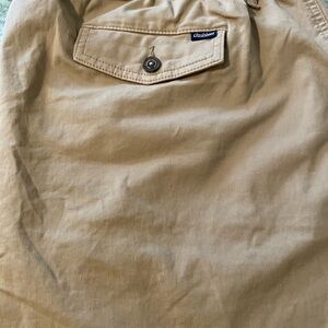 Chubbies Tan Flat Front Shorts Lightweight Cotton